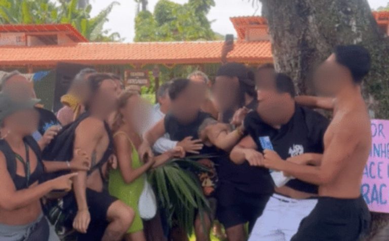 Manifestantes pró-Palestina e pró-Israel se envolvem em confusão na Bahia