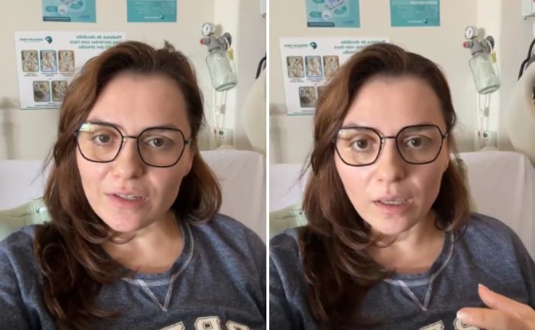 Monica Iozzi é internada após reação a medicamento e relata quadro de afasia