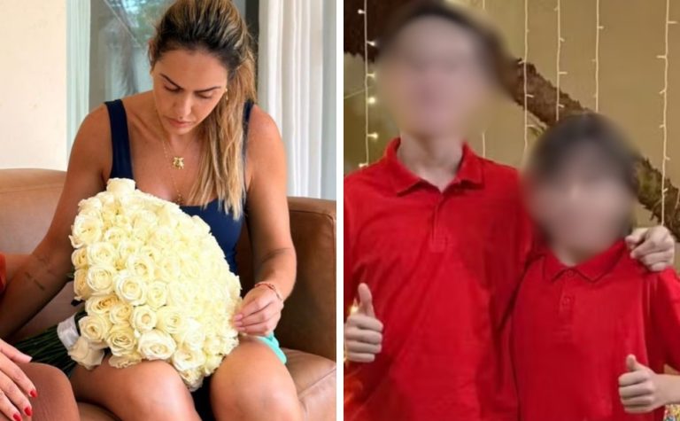 “Não consigo acreditar”, diz mãe de filhos mortos pelo pai