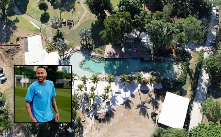 Neymar consegue anular multa de R$ 16 milhões por construção de lago