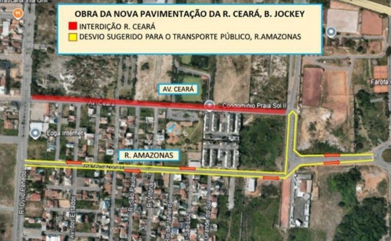 Obra do Binário da Rodovia do Sol altera trânsito no bairro Jockey, em Vila Velha