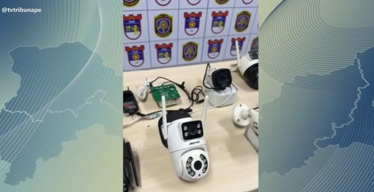 Polícia Militar desarticula rede de câmeras do crime organizado no Recife