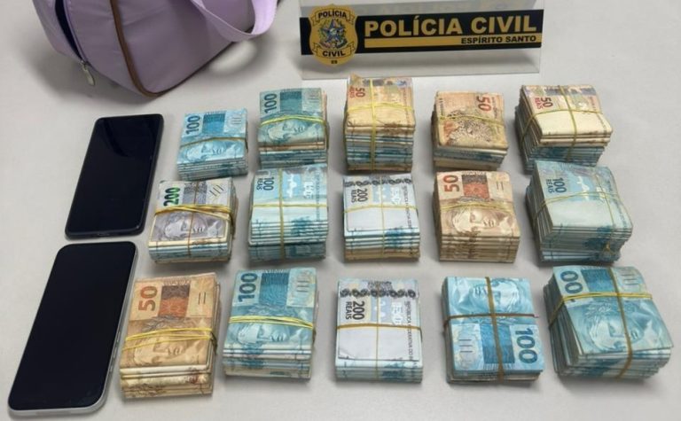 Polícia apreende R$ 200 mil que seriam usados para comprar fuzis