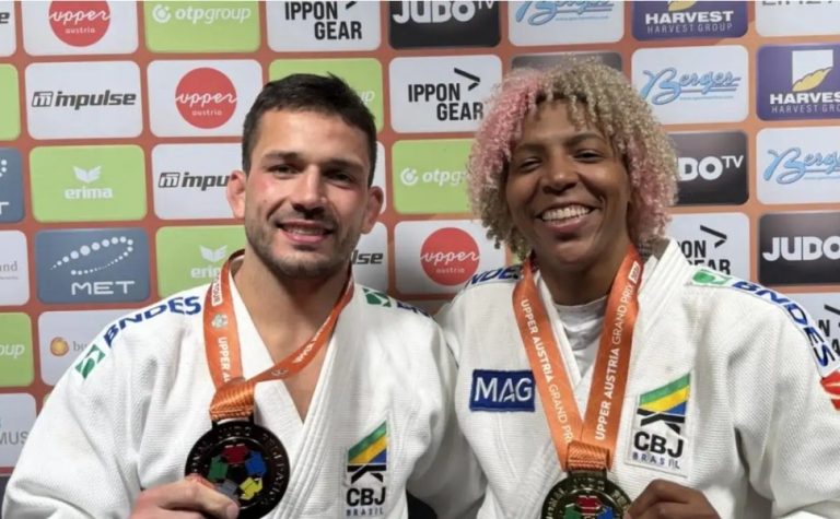 Rafaela Silva é ouro e Cargnin bronze no Grand Prix de judô da Áustria