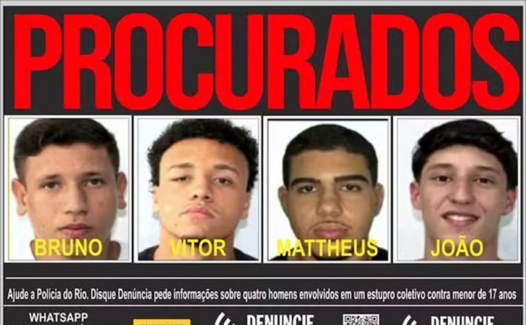 Réus por estupro coletivo no Rio de Janeiro são denunciados por novas vítimas