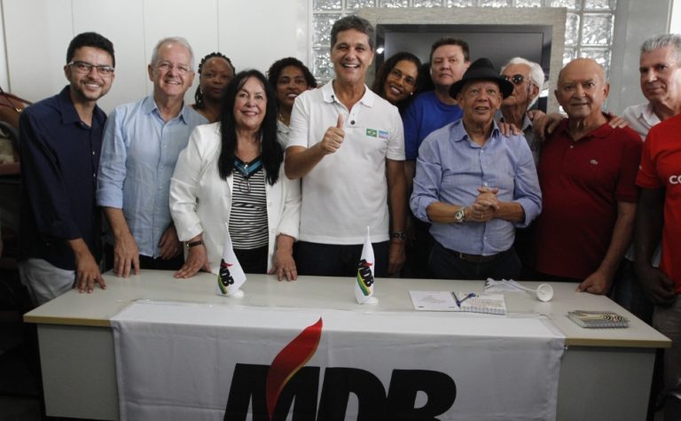 Ricardo e Euclério na liderança do MDB