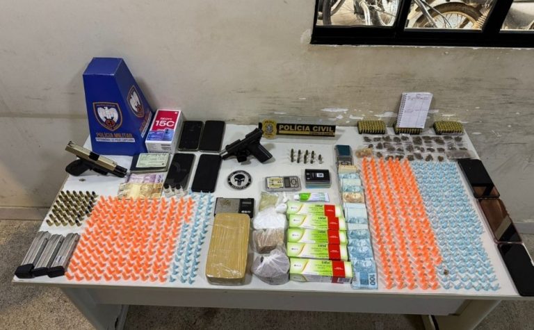Seis suspeitos de tráfico são presos em Guarapari