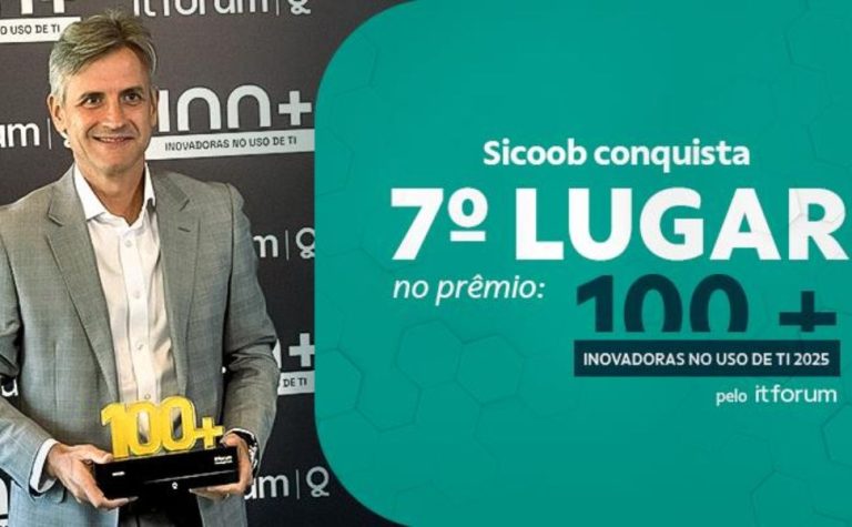 Sicoob entra no Top 7 de inovação em TI com foco em segurança digital
