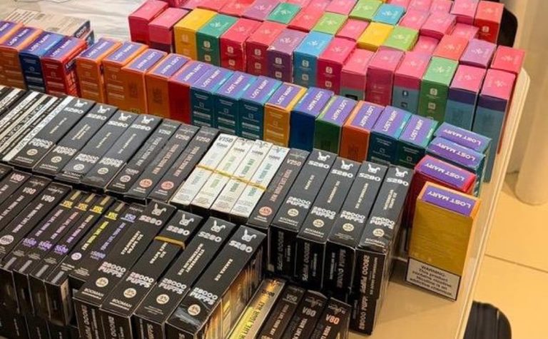 Suspeito é preso com mais de 200 cigarros eletrônicos no Noroeste do ES