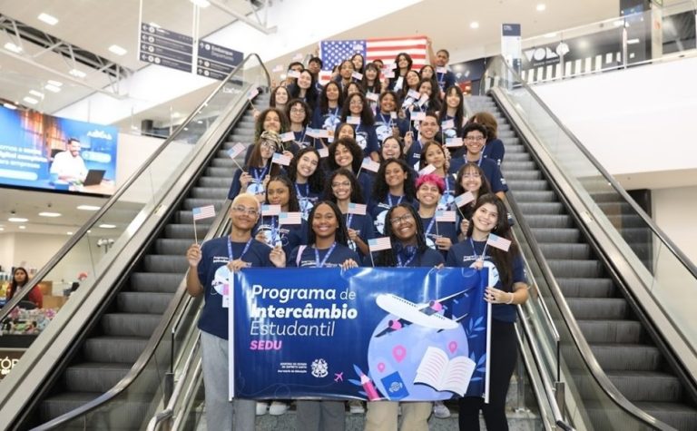 500 vagas de intercâmbio abertas para alunos da rede estadual; veja como participar