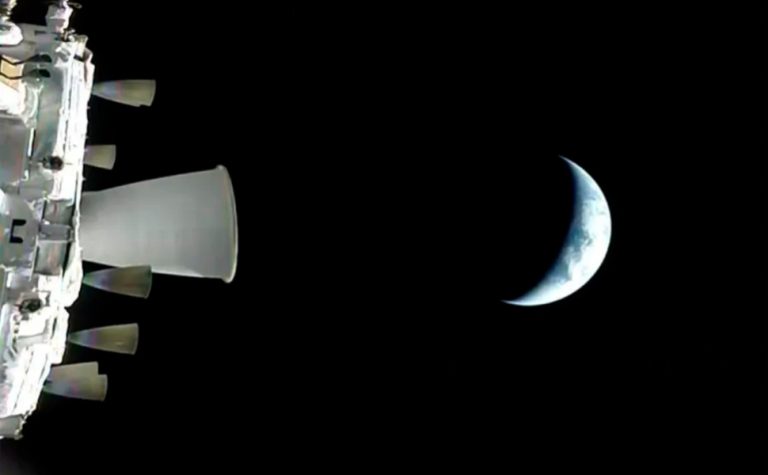 A caminho da Lua, Artemis já está mais perto do satélite do que da Terra