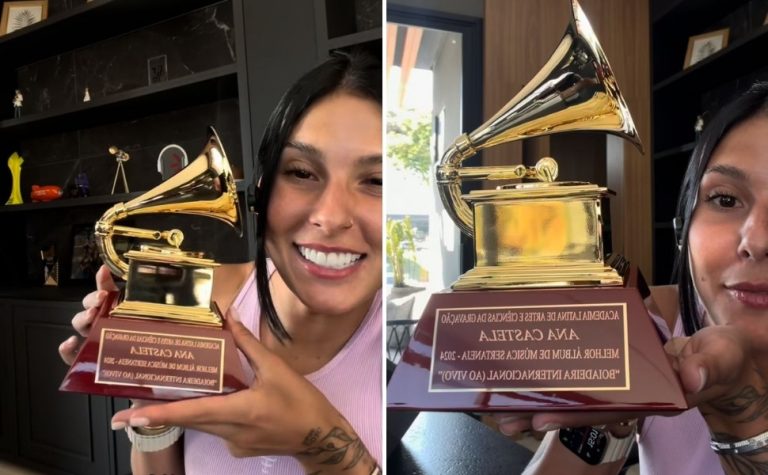Ana Castela recebe Grammy Latino dois anos após premiação
