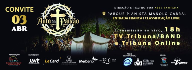 Auto da Paixão de Cristo: reveja o espetáculo apresentado na TV Tribuna/Band