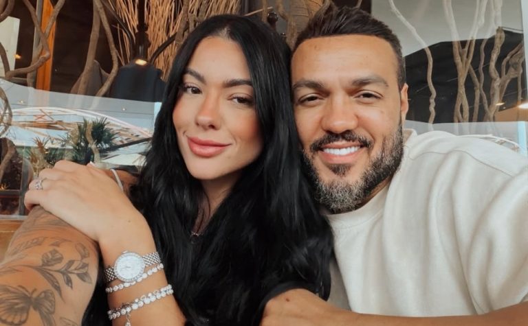 Belo dá selinho em enteado e causa briga entre Rayane Figliuzzi e ex-marido
