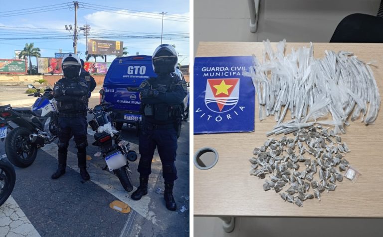 Com moto clonada, jovem bate em ônibus durante fuga e acaba preso