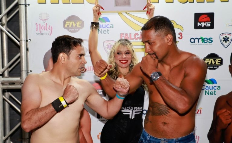 Dia de grandes lutas no “Falcão Fight 3”
