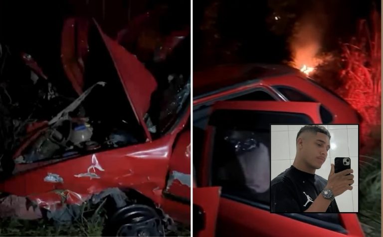Estudante de direito morre em acidente envolvendo carro e moto no Norte do ES