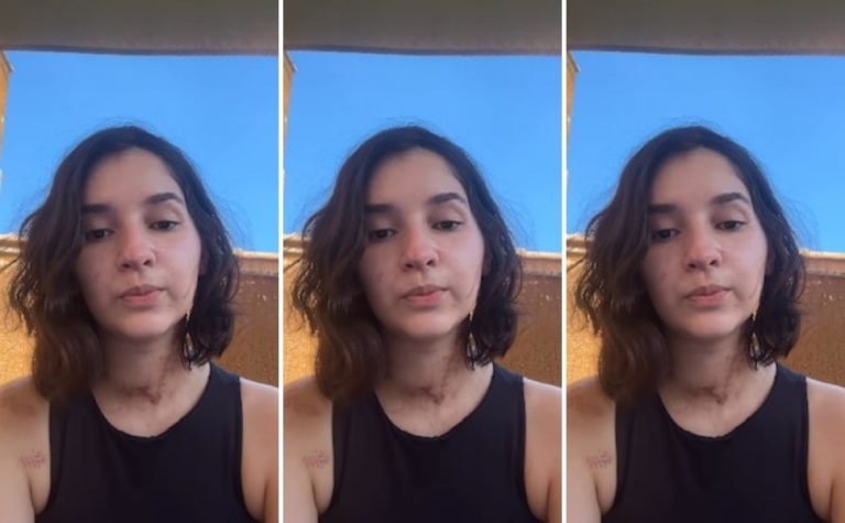 Estudante esfaqueada por recusar pedido de namoro fala após receber alta: ‘brutal’