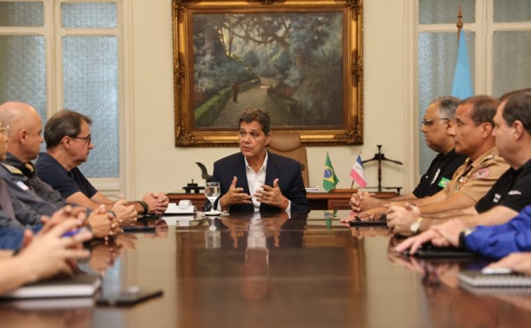 Governador Ricardo Ferraço começa mandato com reuniões estratégicas