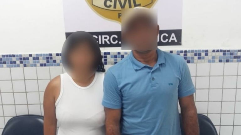 Mãe e padrasto são presos por torturar criança de 9 anos em Camela