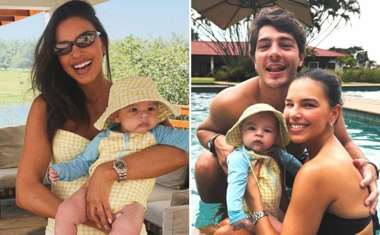 Mariana Rios celebra quatro meses do filho e fala de jornada até a maternidade