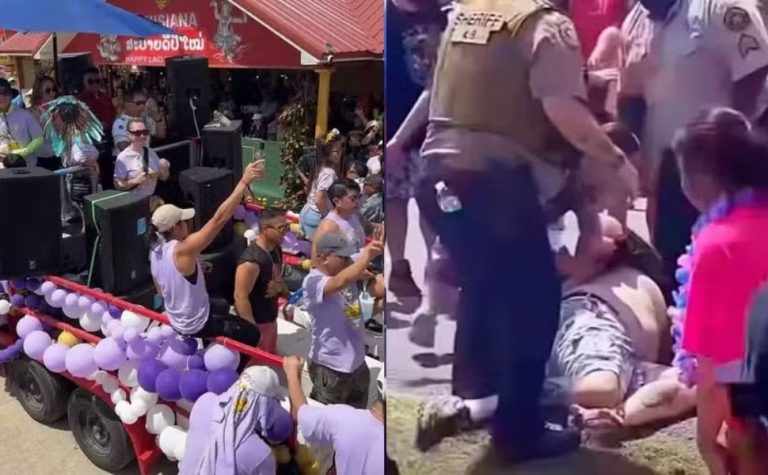 Motorista atropela multidão em festival budista nos EUA e deixa 15 feridos