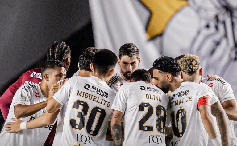 Neymar acerta a trave e Santos empata com o Coritiba pela Copa do Brasil