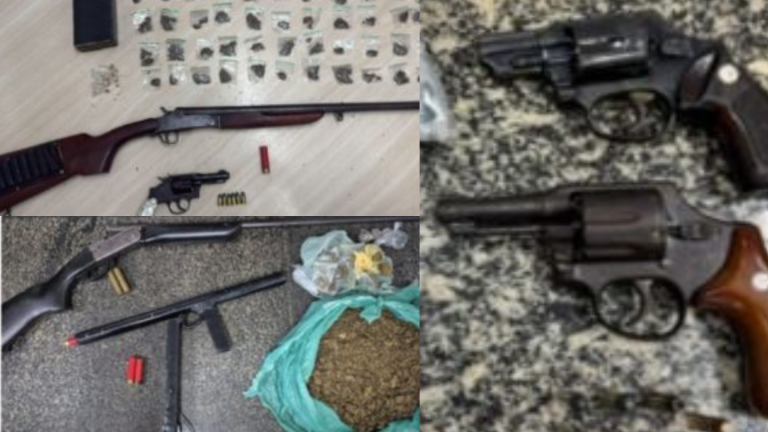 Operação da PMPE apreende 28 armas na Região Metropolitana do Recife