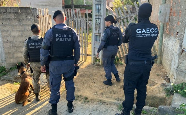 Operação prende integrantes do Comando Vermelho com atuação no Sul do ES
