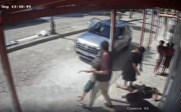 Pai é preso após agredir ex e sequestrar filho no Norte do ES; veja vídeo