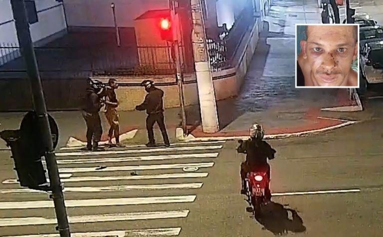 Polícia Civil divulga imagens de sequestro de homem em situação de rua
