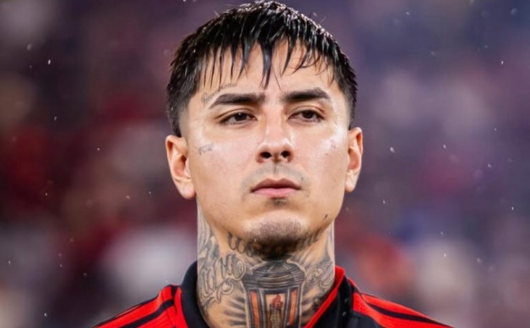 Pulgar, do Flamengo, pega quatro jogos de suspensão no STJD por agressão