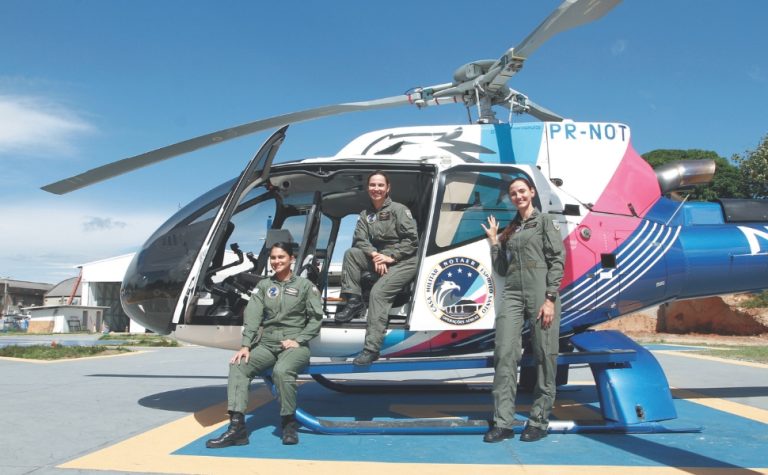Quem são as mulheres no comando dos helicópteros no Espírito Santo