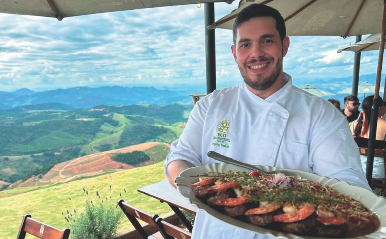 Rampa do Caravaggio une gastronomia e paisagem em Santa Teresa
