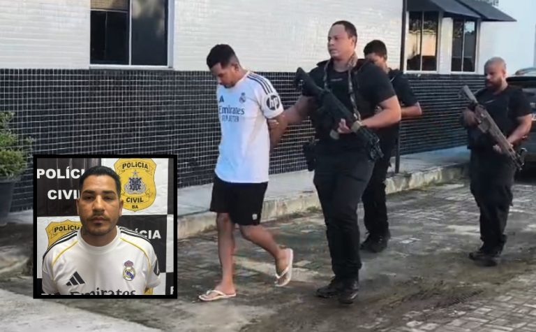Suspeito de liderar tráfico de drogas em Santa Maria de Jetibá é preso na Bahia