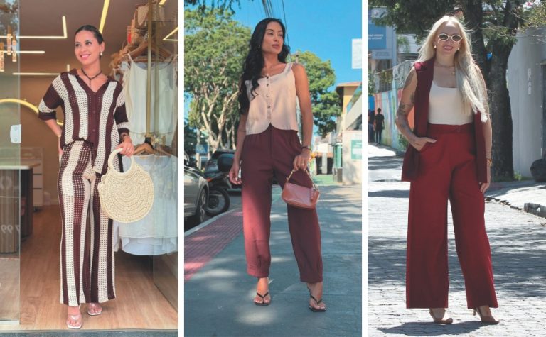 Tons terrosos e tricô de volta: as opções de moda no Outono