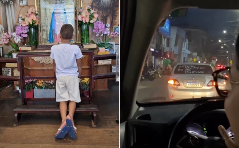 VÍDEO | Menino de 7 anos vence o câncer e é recebido por carreata no ES