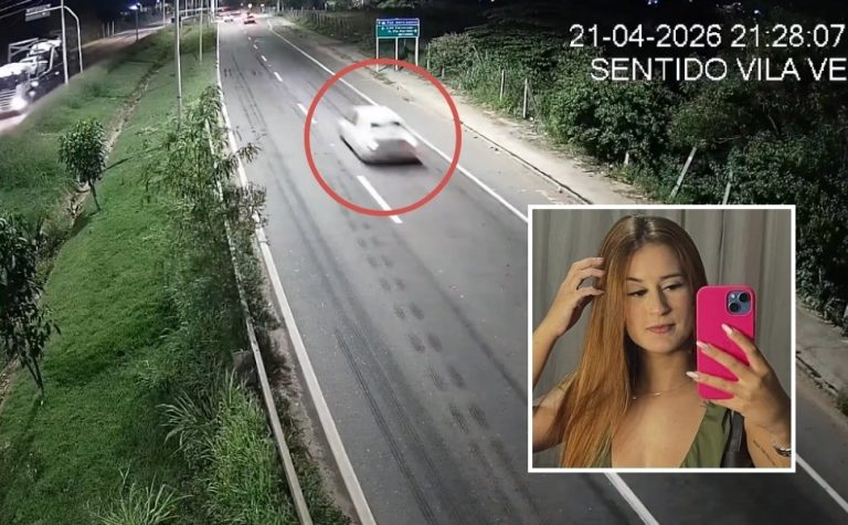 Vídeo mostra que carro onde estava jovem que morreu no ES disputava racha