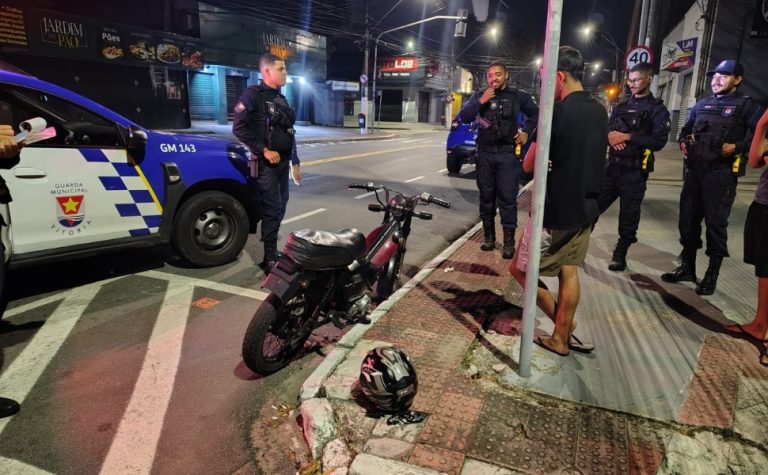 Adolescente é apreendido pela 2ª vez com moto adulterada em Vitória