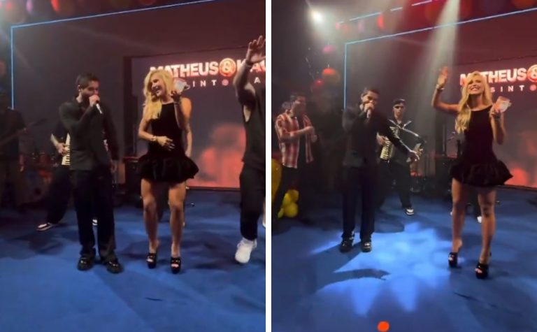 Ao lado de Virginia, Zé Felipe canta música romântica escrita para a ex-mulher