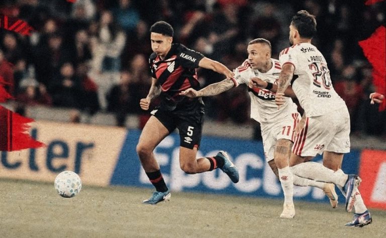 Athletico-PR e Flamengo empatam sob olhares de Ancelotti em sete selecionáveis