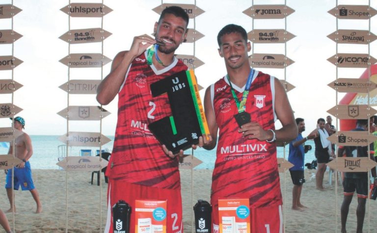 Atletas conquistam recorde de medalhas no Jubs Praia