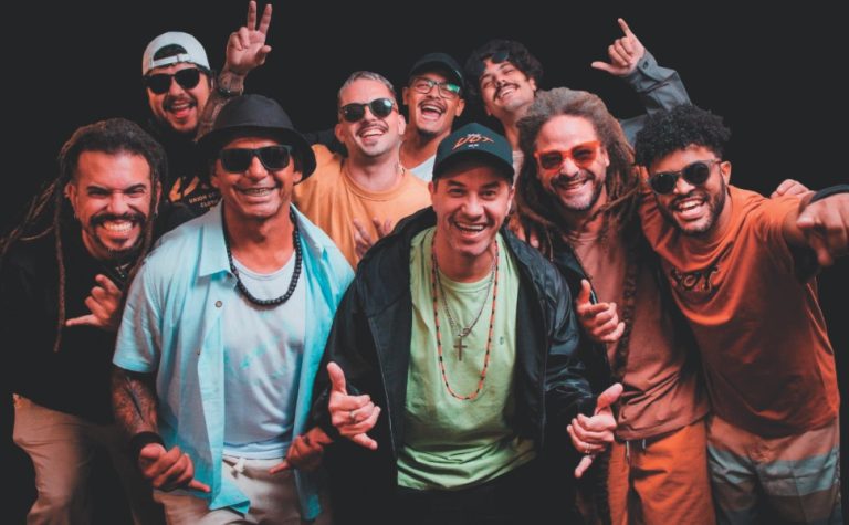 Banda Casaca no festival de Muqui