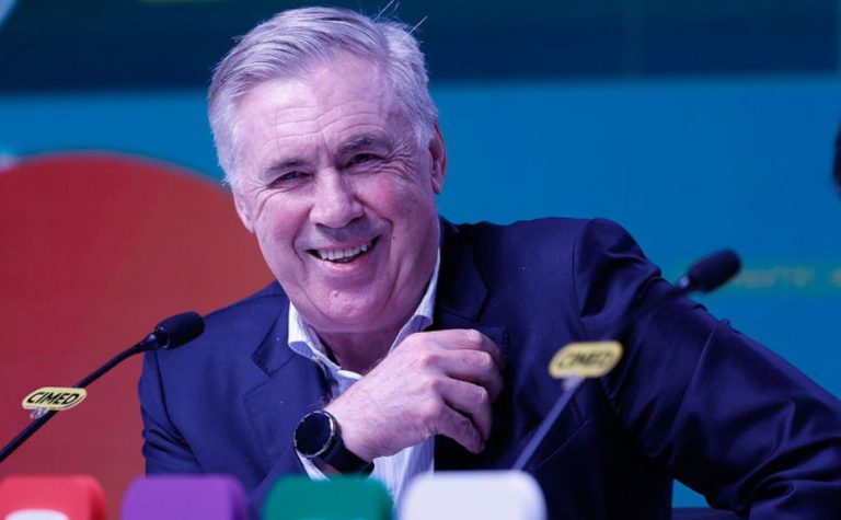 CBF renova contrato com Carlo Ancelotti até 2030