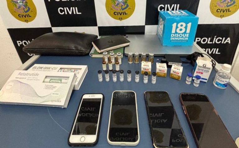 Casal é preso suspeito de comercializar ilegalmente medicamentos para emagrecimento