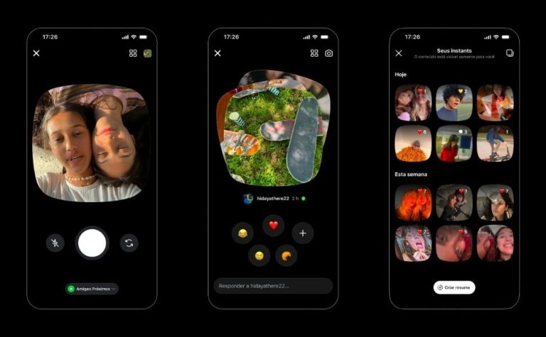 Como funciona Instants, canto do Instagram sem filtros, visualizações e publicidade