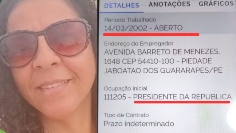 Erro no sistema põe técnica de enfermagem como “Presidente da República” em PE