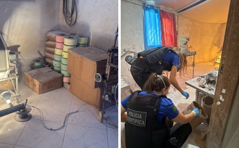 Fábrica que abastecia país com linha chilena é alvo de operação policial