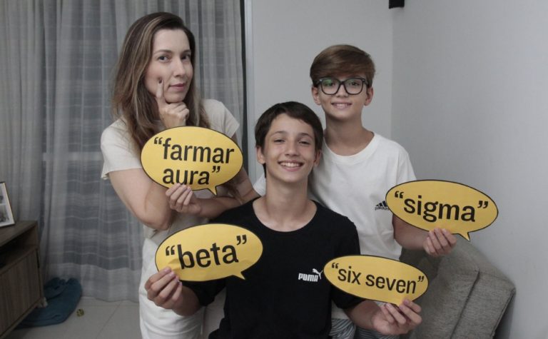 “Farmar aura” e “six seven”: pais ficam “perdidos” com gírias da nova geração