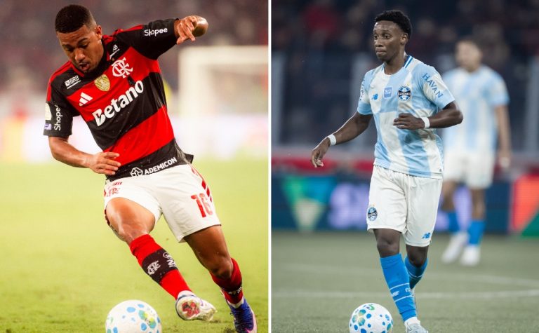 Flamengo encara o Grêmio para seguir na cola do Palmeiras no Brasileirão